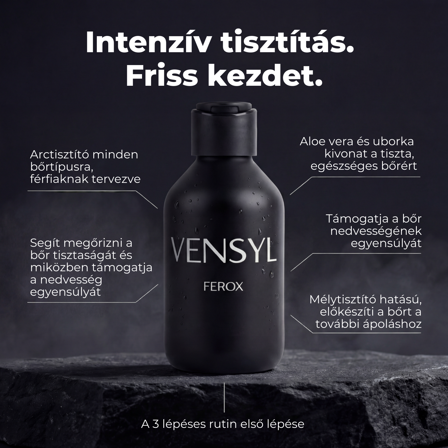 Ferox természetes arclemosó